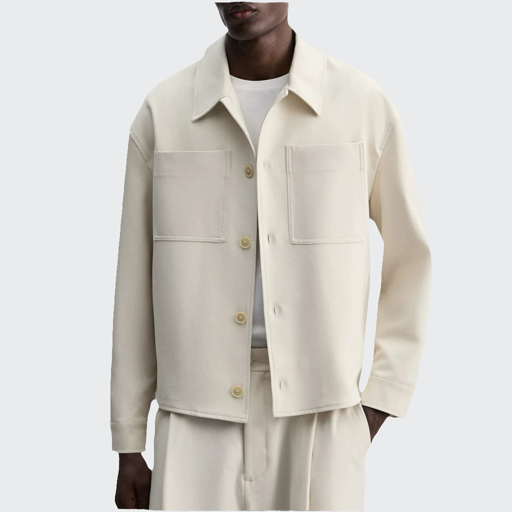 Boxy Fit Overshirt