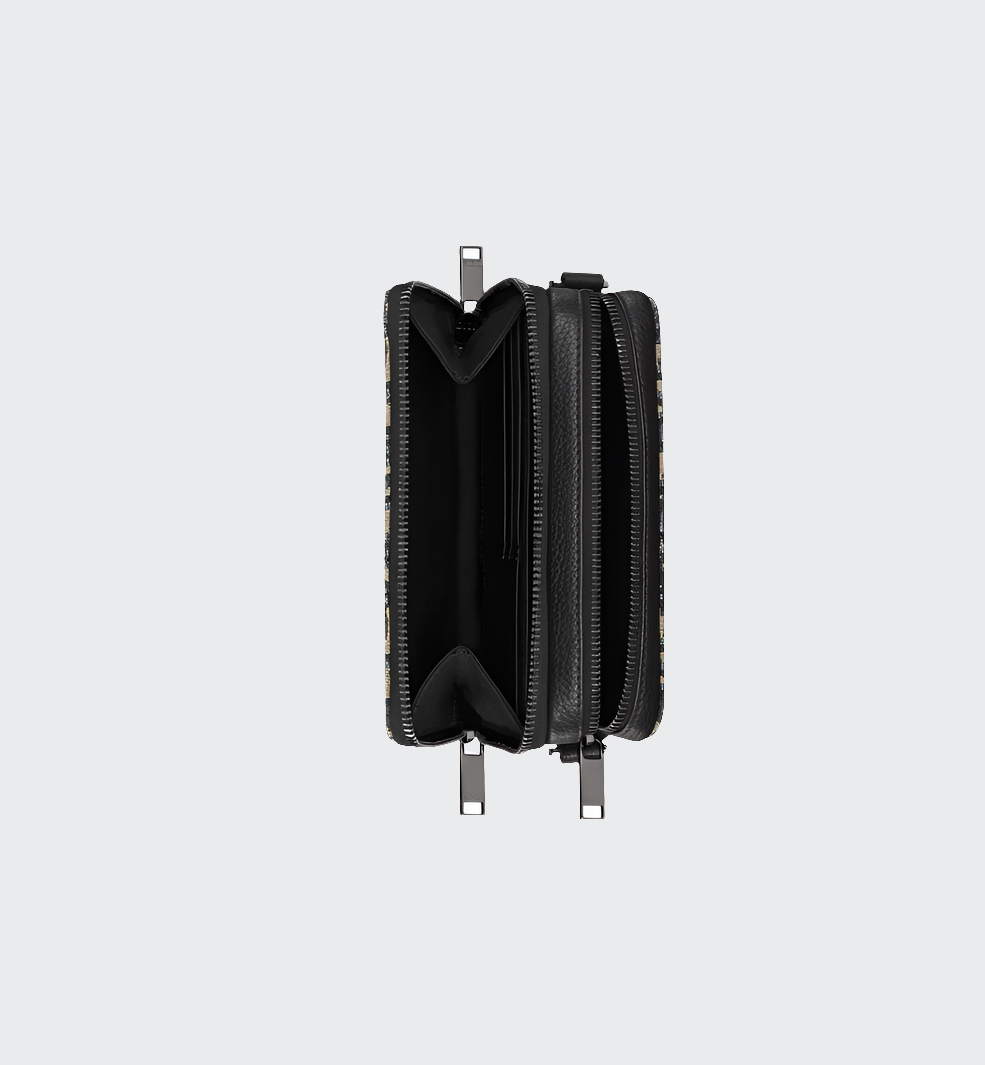 Pouch mit Reißverschluss und Riemen