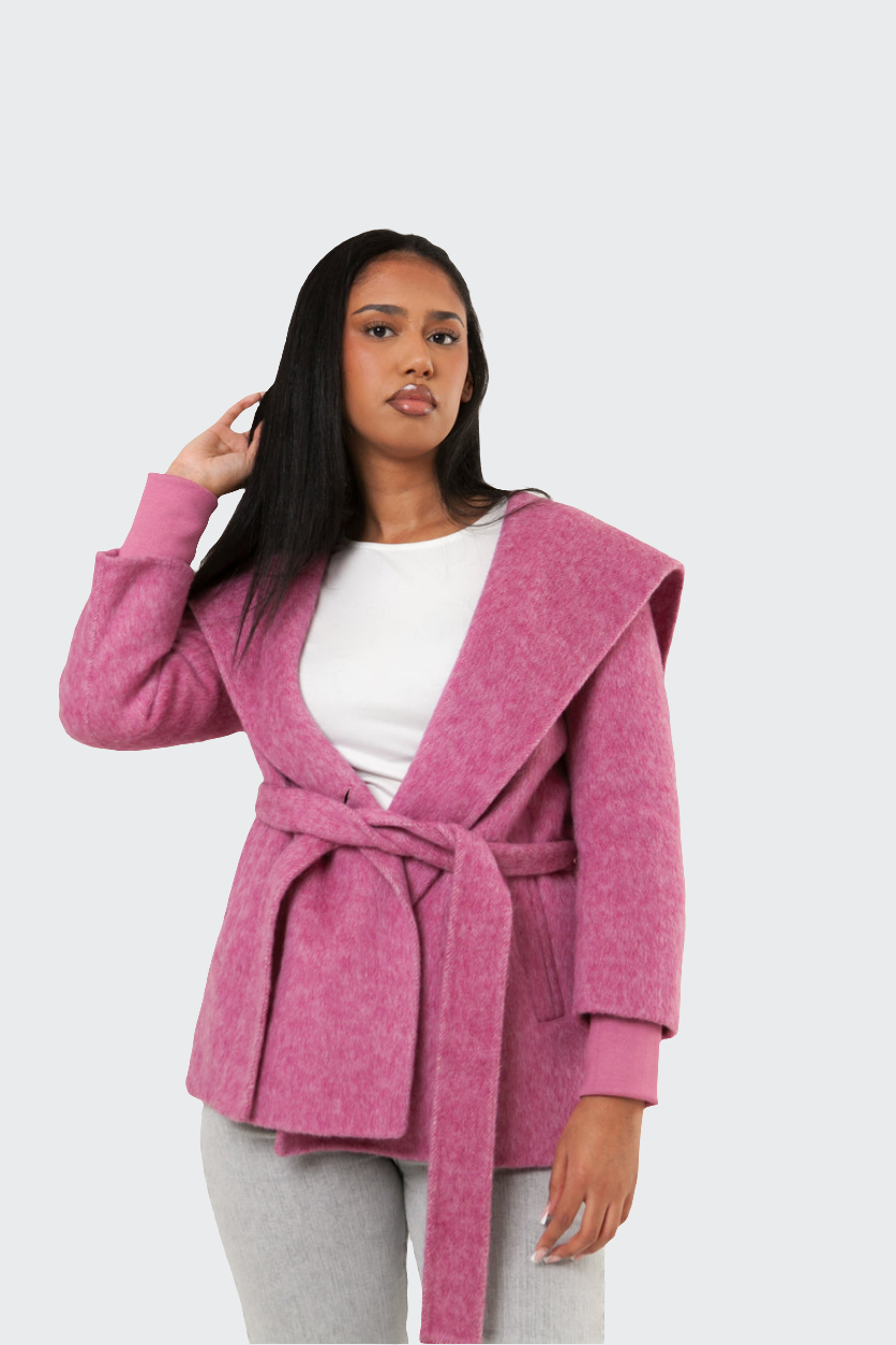 Shawl Collar Cashmere Coat