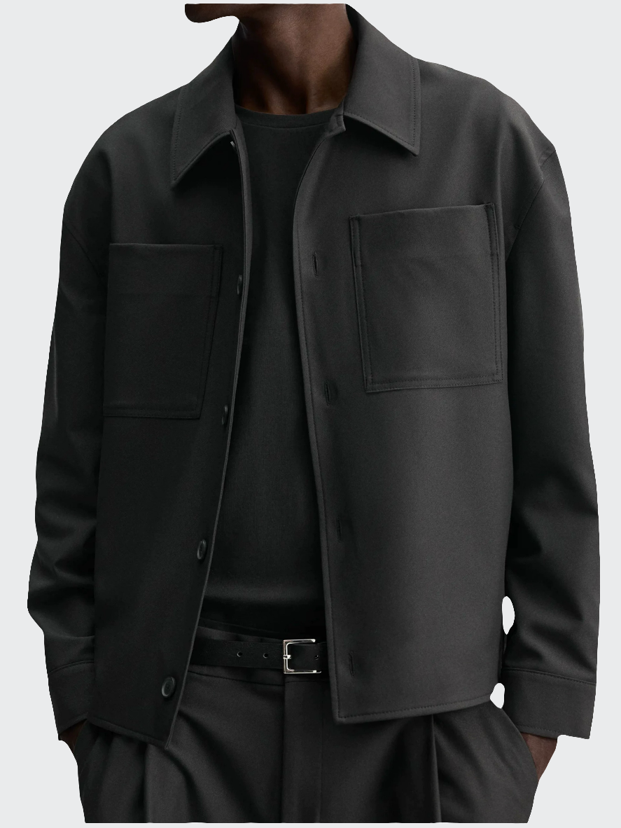 Boxy Fit Overshirt