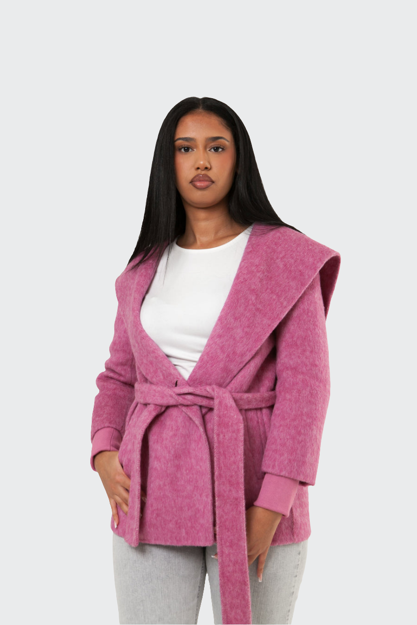 Shawl Collar Cashmere Coat