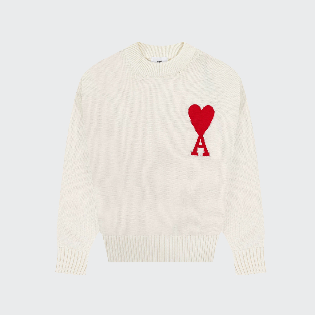 Ami-Heart Sweater Women