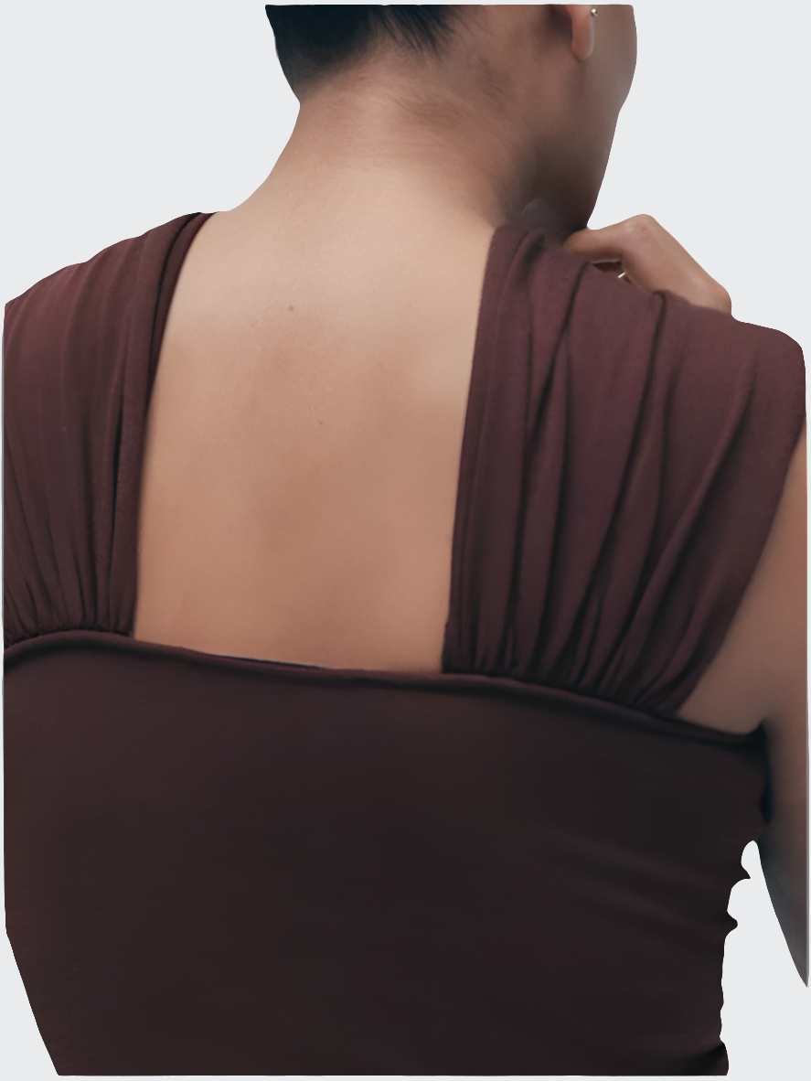 Neckholder Top mit breiten Trägern