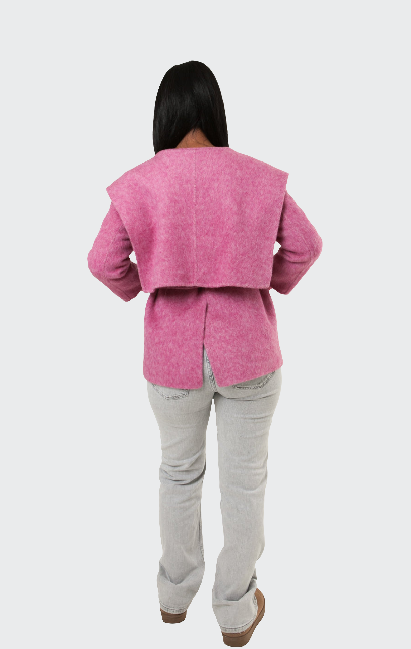 Shawl Collar Cashmere Coat