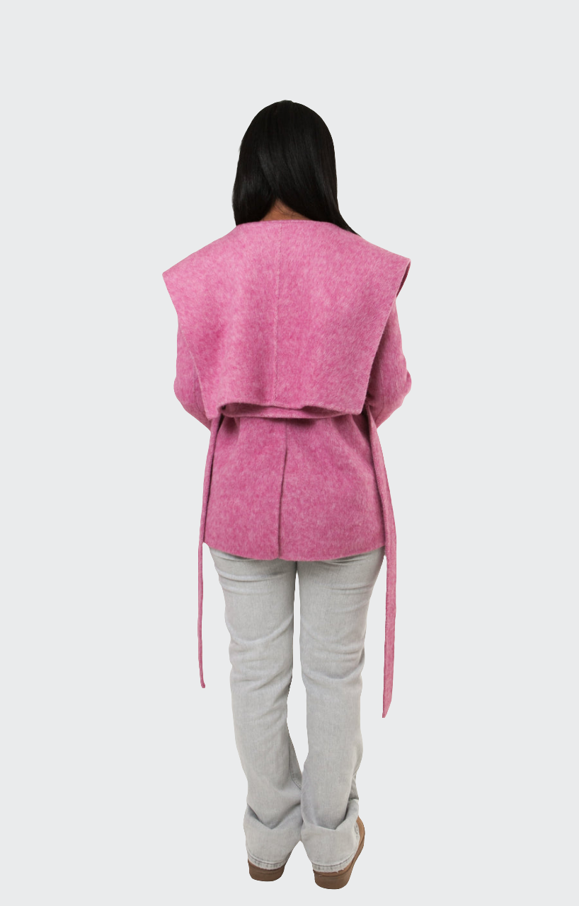 Shawl Collar Cashmere Coat