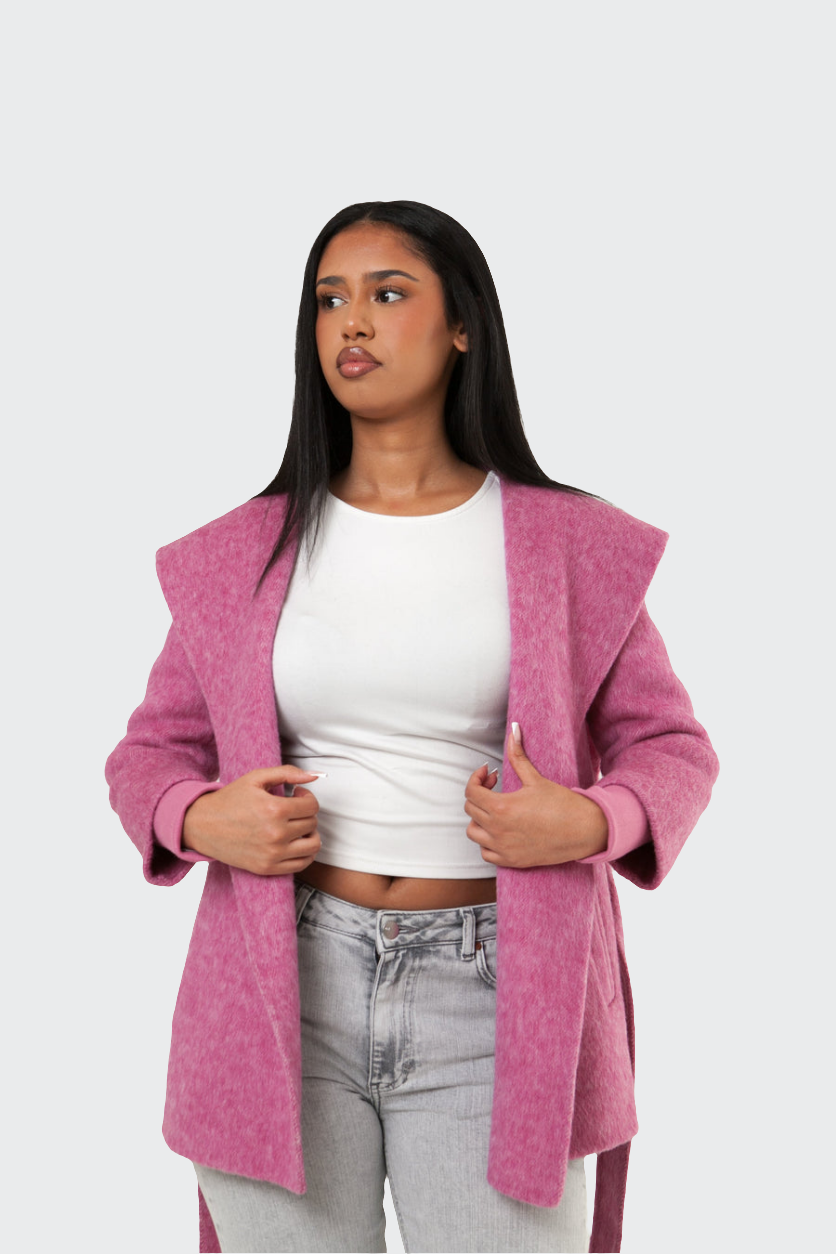 Shawl Collar Cashmere Coat