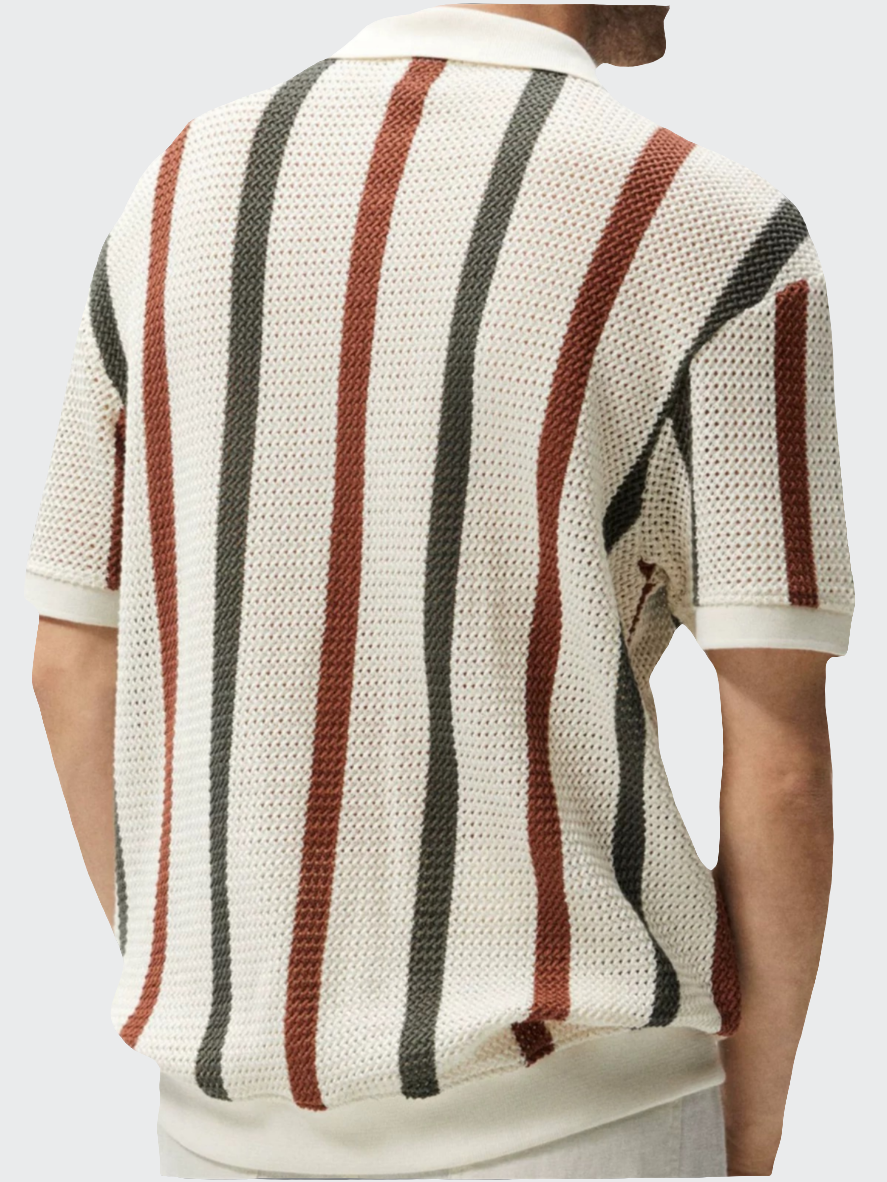 Strick Polohemd