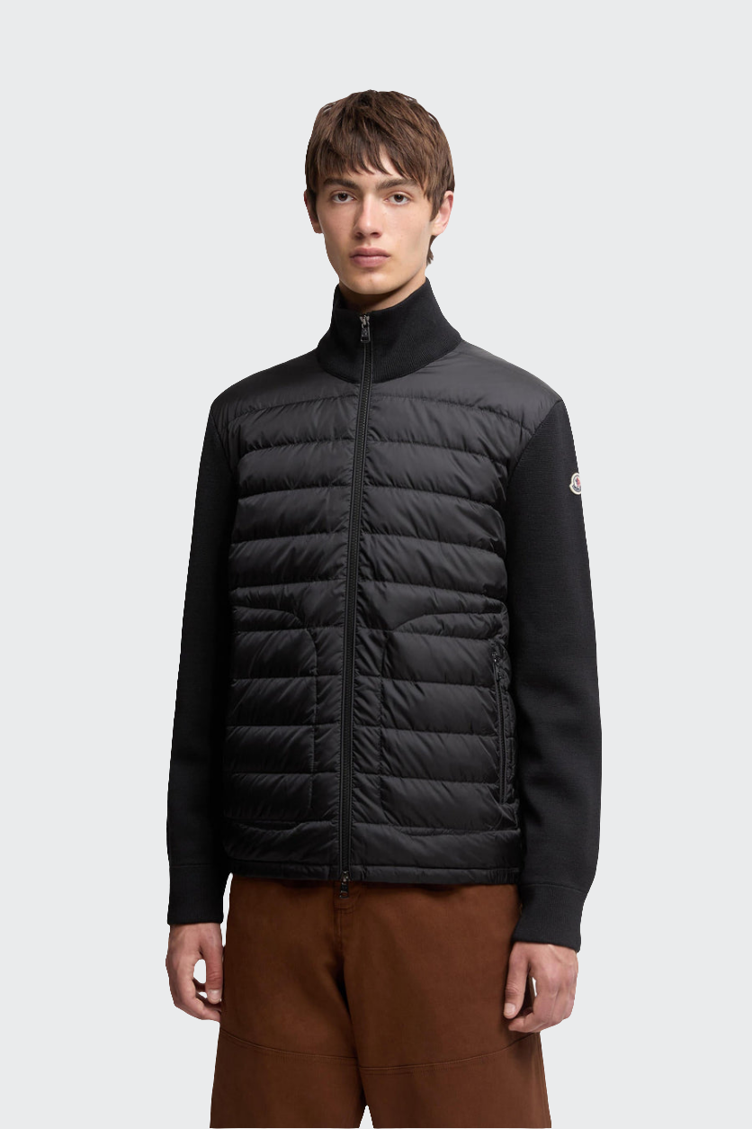 MC - Gepolsterte Strickjacke