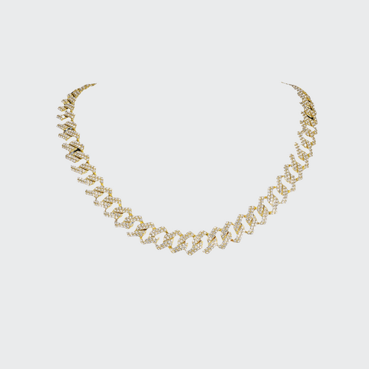 Iced Out Chain - Gold